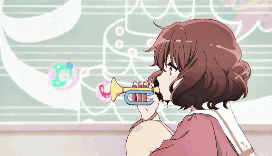 Anime Artsy Bubble Background - Anime Scenes