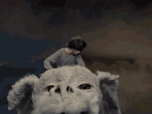 Neverending Story Yes GIF - Giant Dog Pet GIFs