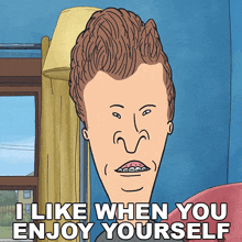 i like when you enjoy yourself butt head mike judge%27s beavis and butt head s1 e5 i like it when you have fun