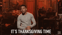 Its Thanksgiving Time Thanksgiving Day GIF - Its Thanksgiving Time Thanksgiving Day Singing GIFs