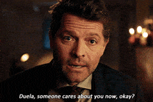 Harvey Dent Someone Cares About You Now GIF - Harvey Dent Someone Cares About You Now Okay GIFs