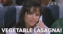 Elaine Seinfeld Happy Lasagna Day GIF