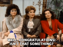 Well Congratulations Isnt That Something GIF - Well Congratulations Isnt That Something Mary Jo Shively GIFs