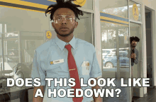 Does This Look Like A Hoedown Amine GIF - Does This Look Like A Hoedown Amine Adam Amine Daniel GIFs