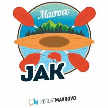 mavrovo logo travel destination adventure kayak