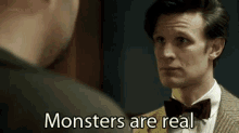 doctor who dr who matt smith monsters are real monsters