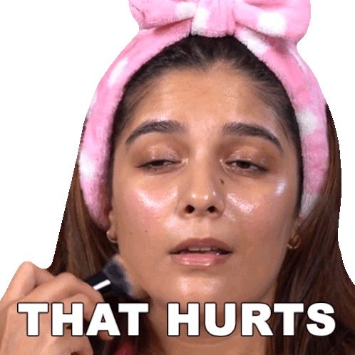 That Hurts Pooja Gor Sticker - That Hurts Pooja Gor Pinkvilla Stickers