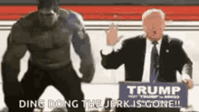 Hulk Trump GIF - Hulk Trump Punch GIFs