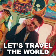 Lets Travel The World Bazzi GIF - Lets Travel The World Bazzi I Like That Song GIFs