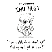 Hug Inuyasha GIF