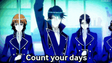Count Your Days Threat GIF - Count Your Days Threat Fight GIFs