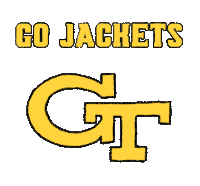 Go Jackets Jackets Sticker - Go Jackets Jackets Georgia Tech Stickers