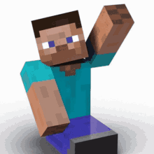 Minecraft Minecraft Steve GIF