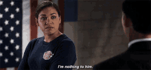 Station19 Victoria Hughes GIF - Station19 Victoria Hughes Im Nothing To Him GIFs