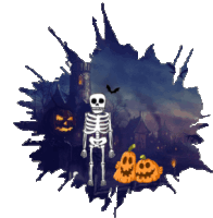 Happy Halloween Halloween Animated Stickers Sticker - Happy Halloween Halloween Animated Stickers Stickers