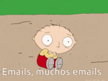 Stewie Emails GIF - Stewie Emails Trauma GIFs