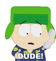 Dude Kyle Broflovski Sticker - Dude Kyle Broflovski South Park Stickers