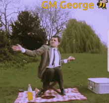 Gm George GIF - Gm George George GIFs