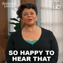 So Happy To Hear That Cora GIF - So Happy To Hear That Cora Assisted Living GIFs