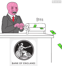 Bank Of England Boe GIF - Bank Of England Boe Brrrrrr GIFs