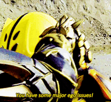Power Rangers Yellow Ranger GIF - Power Rangers Yellow Ranger You Have Some Major Ego Issues GIFs