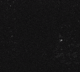 a black background with a lot of white glitter on it