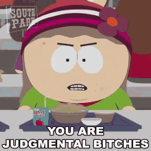 you are judgmental bitches heidi turner south park moss piglets s21e8