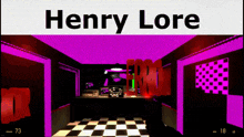 a video game with the name henry lore