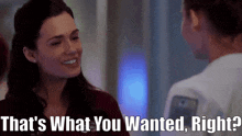 Chicago Med Natalie Manning GIF - Chicago Med Natalie Manning Thats What You Wanted Right GIFs