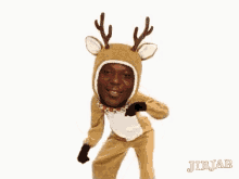 christmas elf reindeer dance