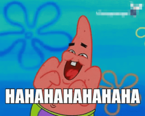 Laughing Patrick GIF - Laughing Patrick Patrick Star - Discover & Share GIFs
