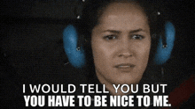 Station19 Andy Herrera GIF - Station19 Andy Herrera You Have To Be Nice To Me GIFs