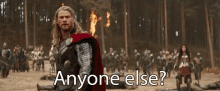 Thor Anyone Else GIF - Thor Anyone Else GIFs
