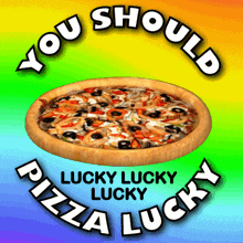 You Should Be So Lucky Lucky Lucky Lucky GIF - You Should Be So Lucky Lucky Lucky Lucky Pizza GIFs