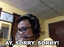 Ay Sorry Sorry Jay Bear Perez GIF - Ay Sorry Sorry Jay Bear Perez Mikz Apol Gaming GIFs