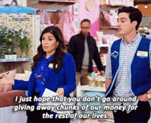 Superstore Amy Sosa GIF - Superstore Amy Sosa I Just Hope That You Dont Go Around GIFs