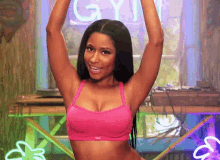 Nicki Minaj Exercise GIF