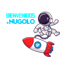 Nugolo Astronautanugolo Sticker - Nugolo Astronautanugolo Stickers