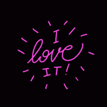 Love It Jadore GIF - Love It Jadore Pink GIFs