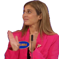 Clapping Selinda Sticker - Clapping Selinda Family Feud Canada Stickers