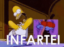 Simpsons Infartei Ataque Do Coração GIF - Heart Heart Trouble The Simpsons GIFs