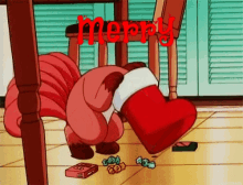 Vulpix Merry Christmas GIF - Vulpix Merry Christmas Merry GIFs