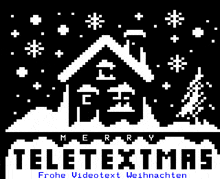 Christmas Christmas Card GIF - Christmas Christmas Card Teletext GIFs