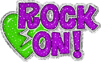 Rock On Sticker - Rock On Stickers