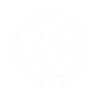 a white circle with a few lines going through it
