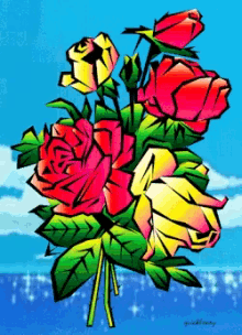 Roses Bouquet GIF - Roses Bouquet GIFs