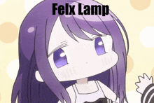 Anime Girl Felx Lamp GIF