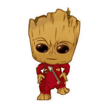 groot cosbaby baby groot hot toys angry