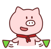 Pig Cheer Sticker - Pig Cheer Green Stickers