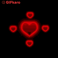 Hearts Gifkaro GIF - Hearts Gifkaro Love GIFs